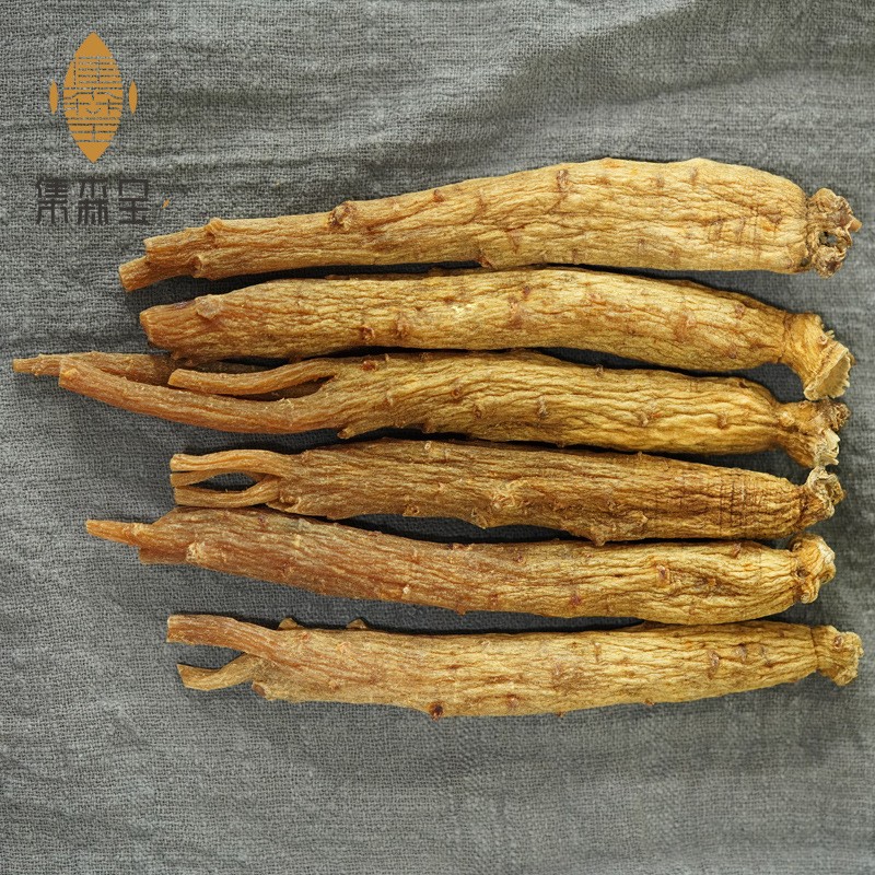 产地供货250g长白山片条整支粉高丽足干多规格级一红参条大量批发图2