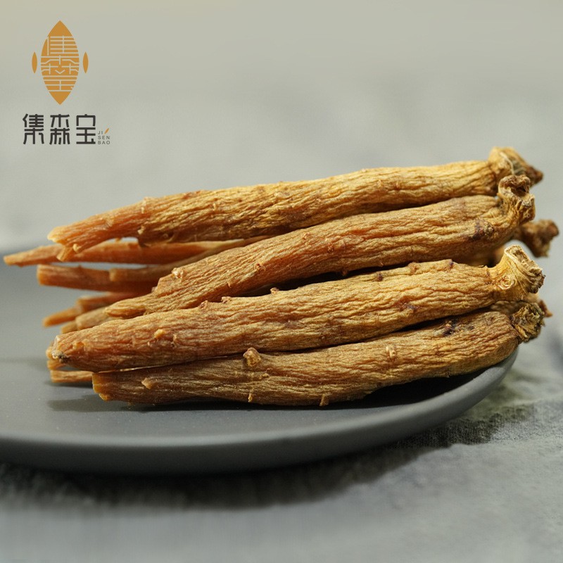 产地供货250g长白山片条整支粉高丽足干多规格级一红参条大量批发图3