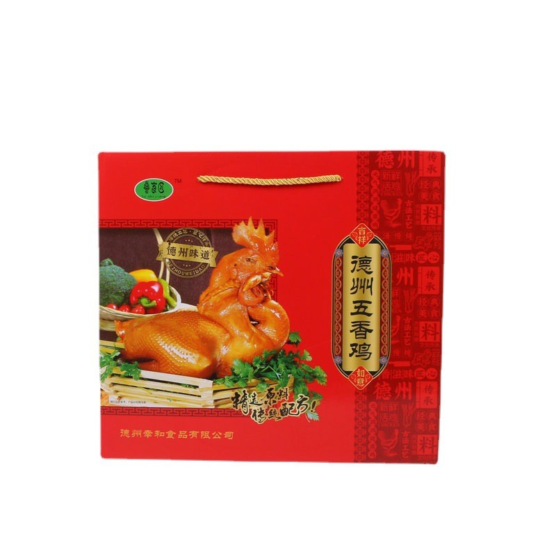 德州扒鸡五香扒鸡正宗特产卤制烧鸡熟食鸡肉手撕扒鸡节日礼盒装图5