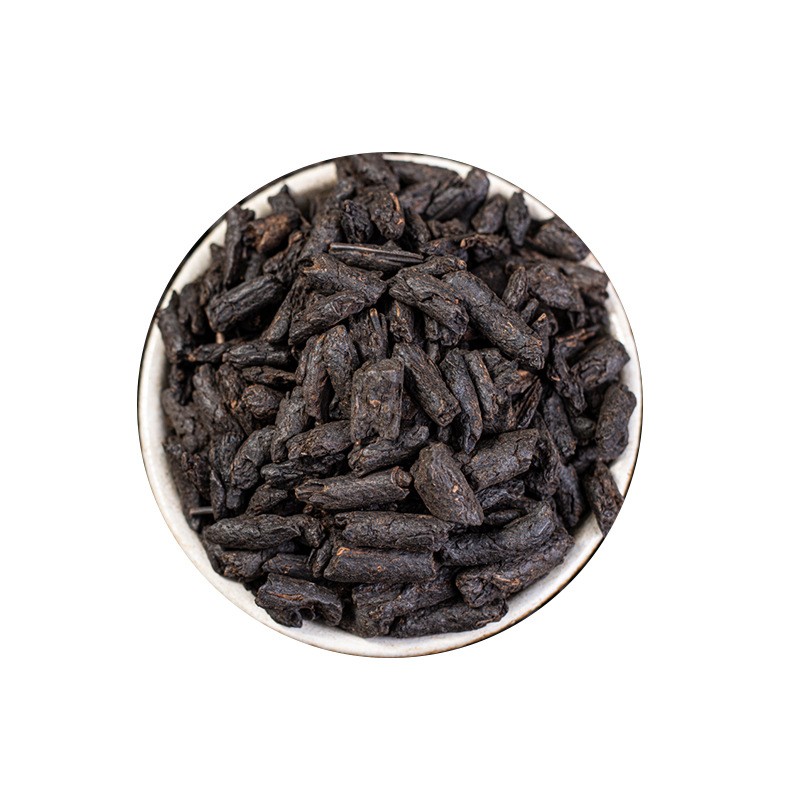 云南茶叶批发 糯米香普洱茶 茶化石 小沱熟茶 碎银子礼盒装500克图5