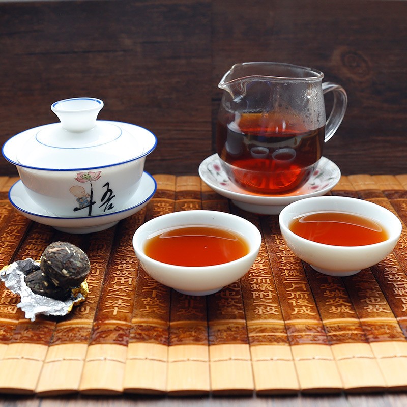 云南普洱茶迷你小沱茶 浓香型 糯米香小沱2000克 迷你小沱茶 茶叶图4