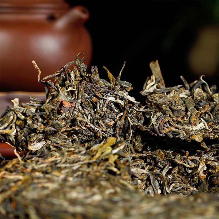 大雪山普洱茶生茶饼云南普洱茶古树茶七子饼茶一件代发生普357g图2