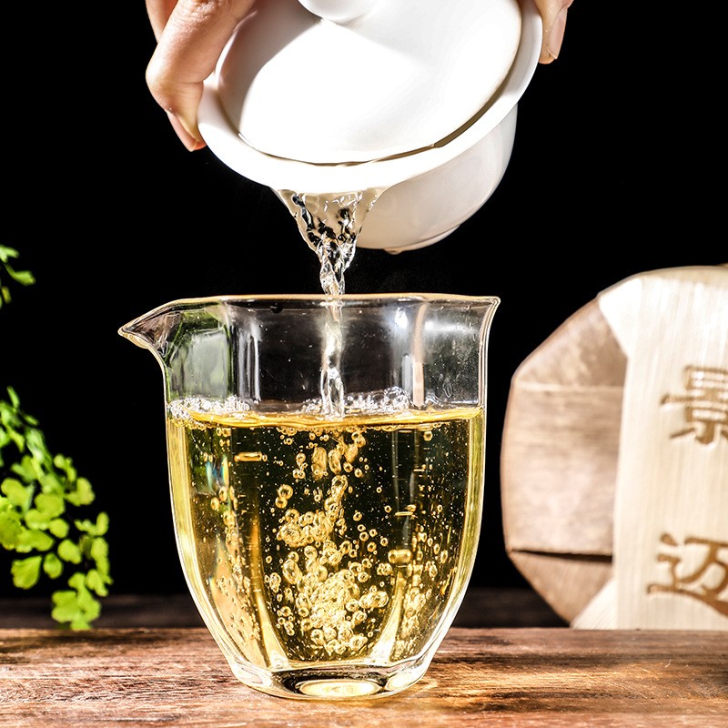 2021云南普洱生茶 景迈200克香甜生饼 西双版纳泉海茶厂批发零售图4