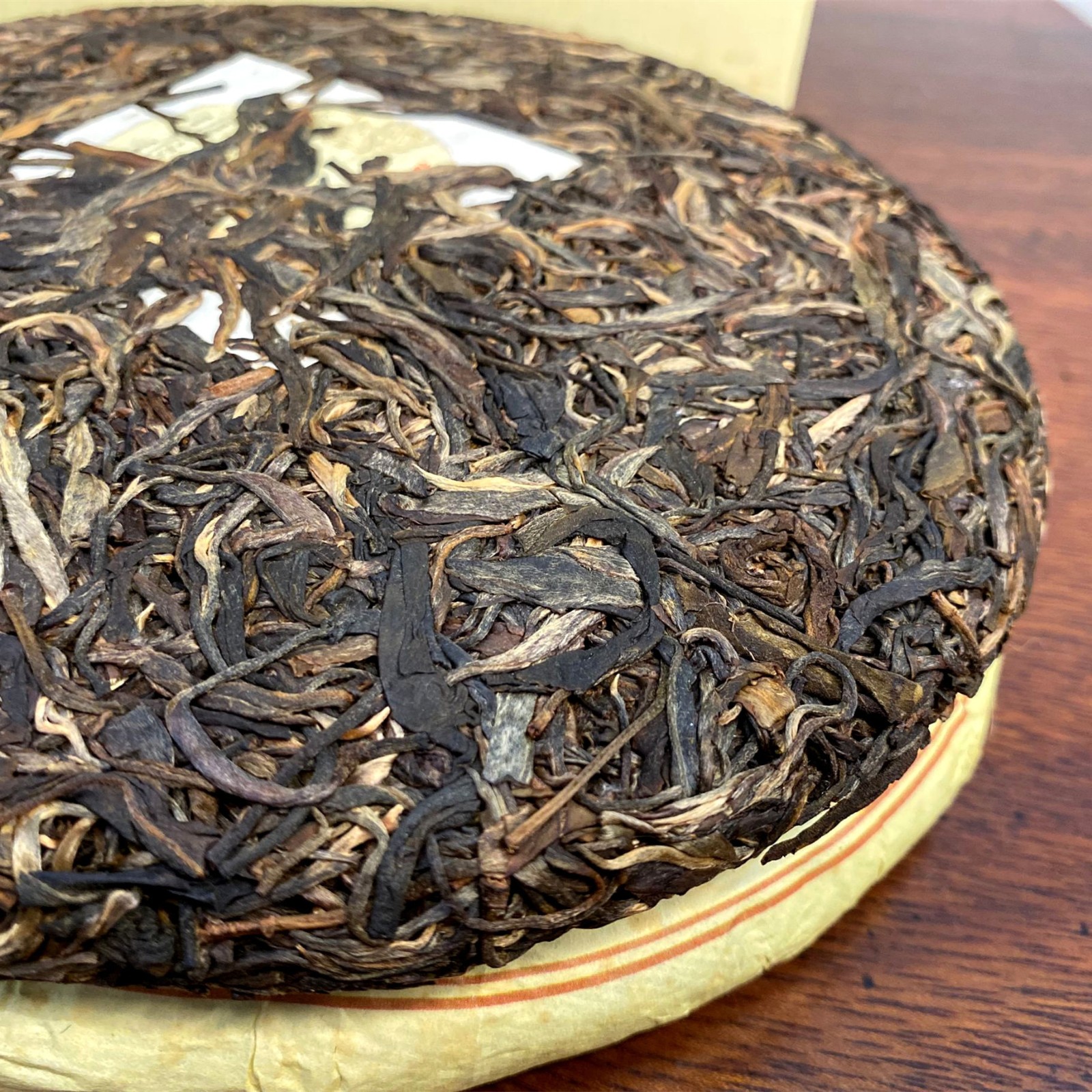 云南福瑞茶厂普洱茶 2017年班章七子饼生饼 老班章普洱生茶图3