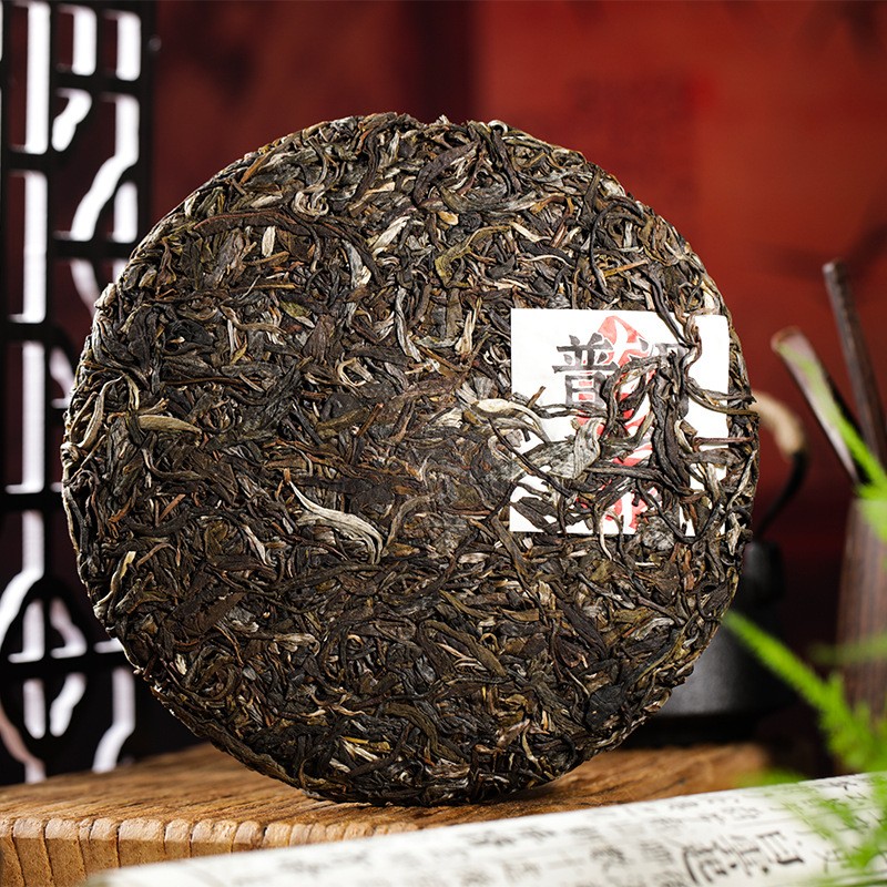 2019易武普洱生茶饼茶易武古树茶西双版纳陈年普洱茶云南茶叶357g图2