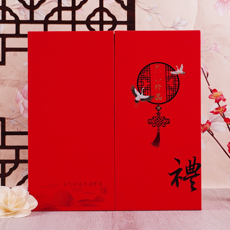 东北特产长白山双层五宝礼盒人参鹿茸灵芝切片煲汤泡酒批发招代理图3
