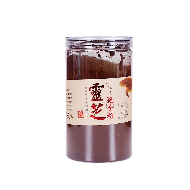 长白山灵芝孢子粉 瓶装灵芝粉250g东北特产 源头货源量大从优图5