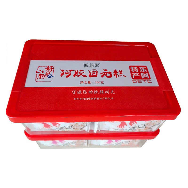 山东东阿润康阿胶原产蔓颜堂阿胶糕阿胶固元糕散装称重图2