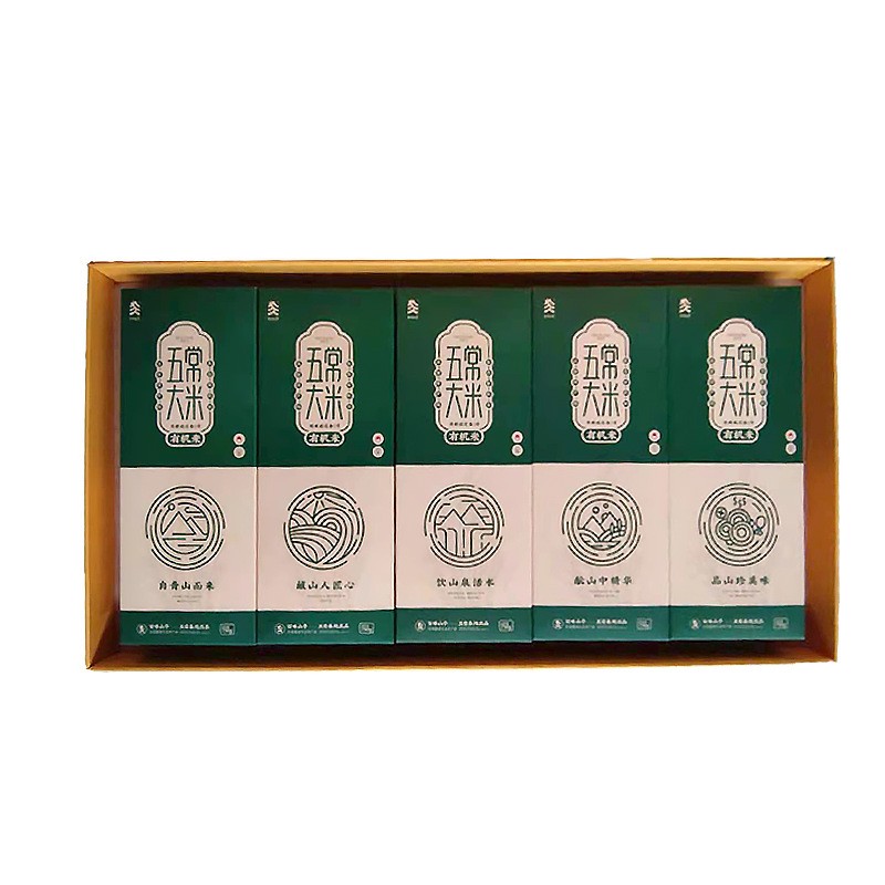 百味山亭有机五常大米礼盒有机稻花香新米黑龙江大米福利团购厂家图2