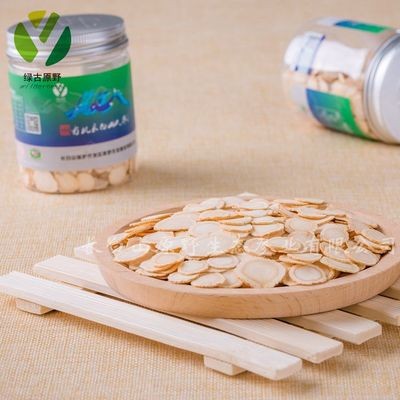 有机人参片 长白山人参 西洋参 生晒参 白参片 吉林人参 人参切片图3
