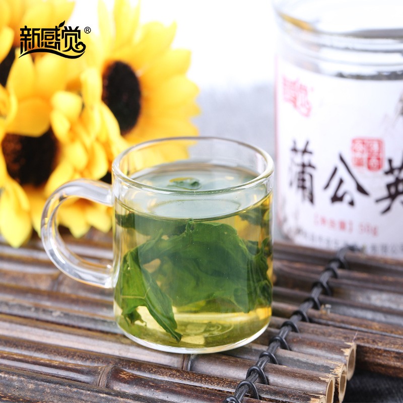 新感觉 蒲公英茶 长白山蒲公英叶 野生婆婆丁花茶纯根50g图4