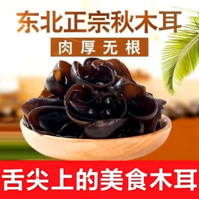 【长白山发货】黑木耳 长白山秋木耳 东北椴树木耳小碗耳