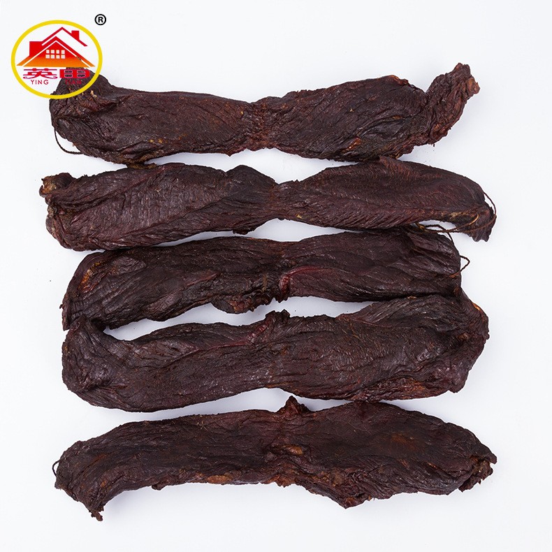 厂家直供散装柴火腊牛肉 农家烟熏腊牛肉 英田牌乡里烟熏腊牛肉条图3