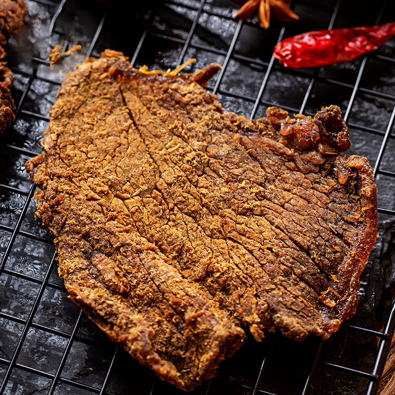 罐装200g 五香牛肉条 手撕风干原切牛肉干批发 休闲零食小吃特产图5