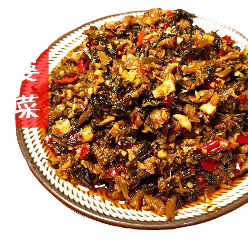 外婆菜炒腊肉下饭菜咸菜香辣开胃菜熟食湖南特产正宗腌萝卜干瓶装图5