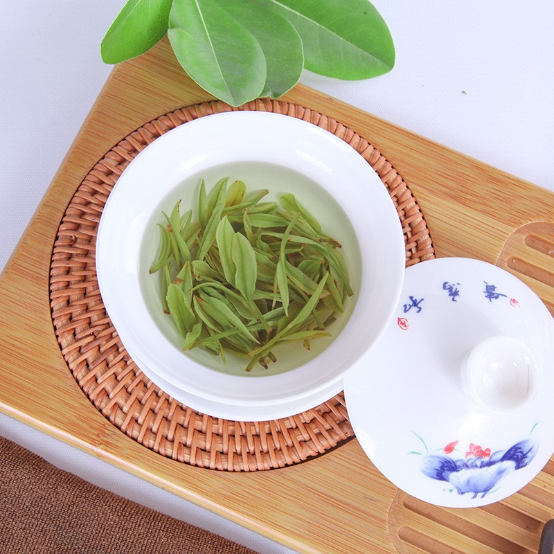 原产地货源雨前安吉高山白茶赠送礼盒批发零售提供发票绿茶新茶叶图3