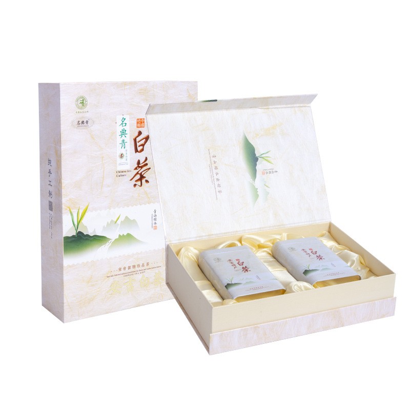 原产地货源雨前安吉高山白茶赠送礼盒批发零售提供发票绿茶新茶叶图5