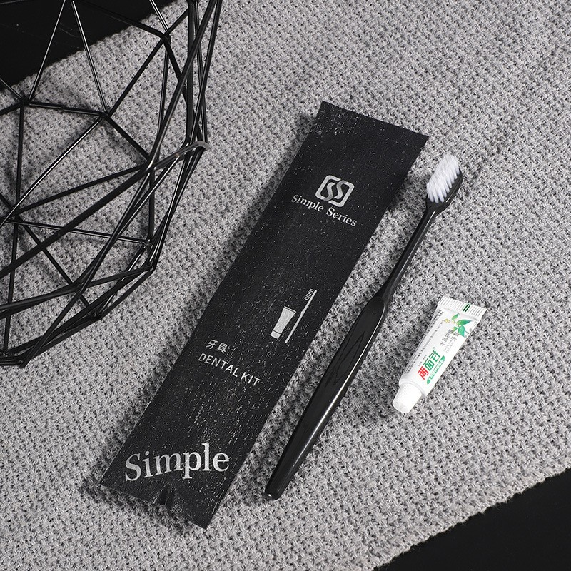 产地货源酒店宾馆民宿一次性洗漱用品套装客房牙刷牙具现货批发图4