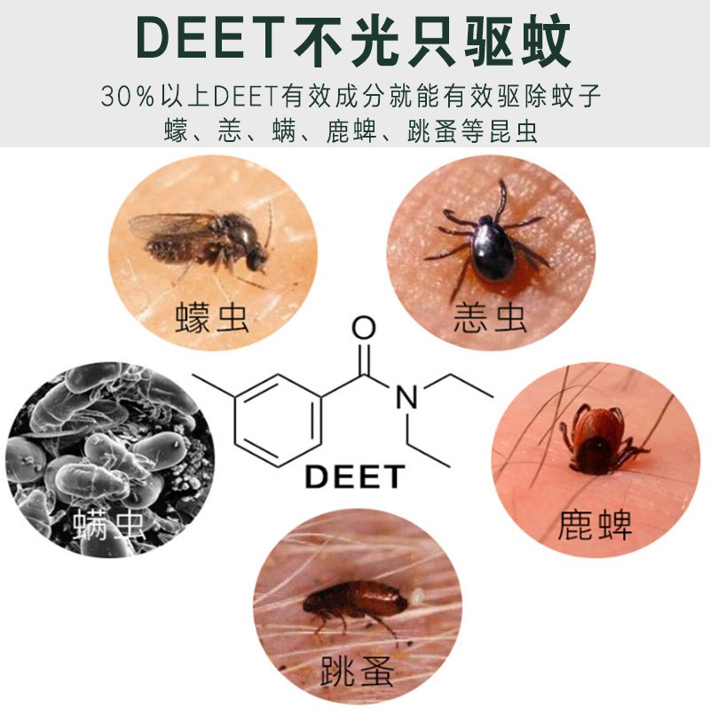 家德宝驱蚊喷雾驱蚊液防蚊喷雾避蚊胺驱蚊水deet户外野外防虫驱蚊图3