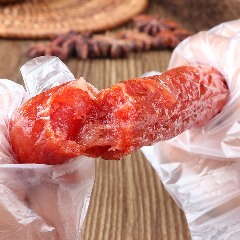 厂家供应腊肠广东腊肠腊肉烟熏农家批发广东香肠广味香肠可加工图5
