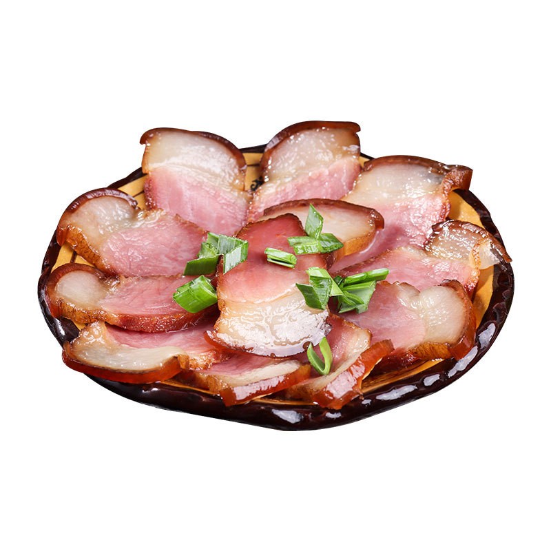 源头厂家直供烟熏后腿腊肉腌腊肉二刀肉农家风味腊肉餐饮批发图5