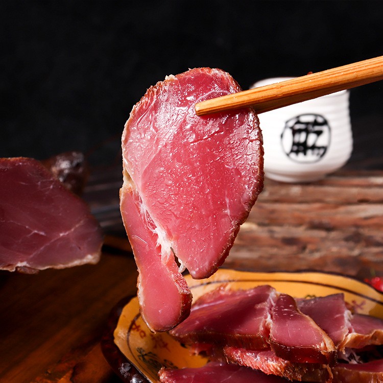 源头厂家直供腊肉腊瘦肉烟熏瘦肉腌腊肉重庆四川农家风味餐饮批发图2