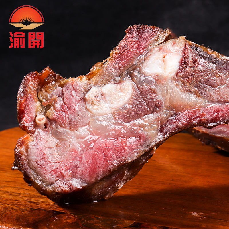 源头厂家直供烟熏腊排骨重庆四川农家风味咸排骨腊猪排骨餐饮批发图3