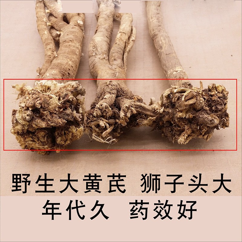 黄芪野生黄芪无硫自然采挖 甘肃黄芪片原产地 正北芪批发满5包邮图4