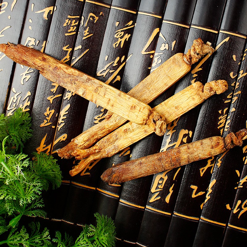 清仓（爆）包邮 6年参龄根压块红参图3