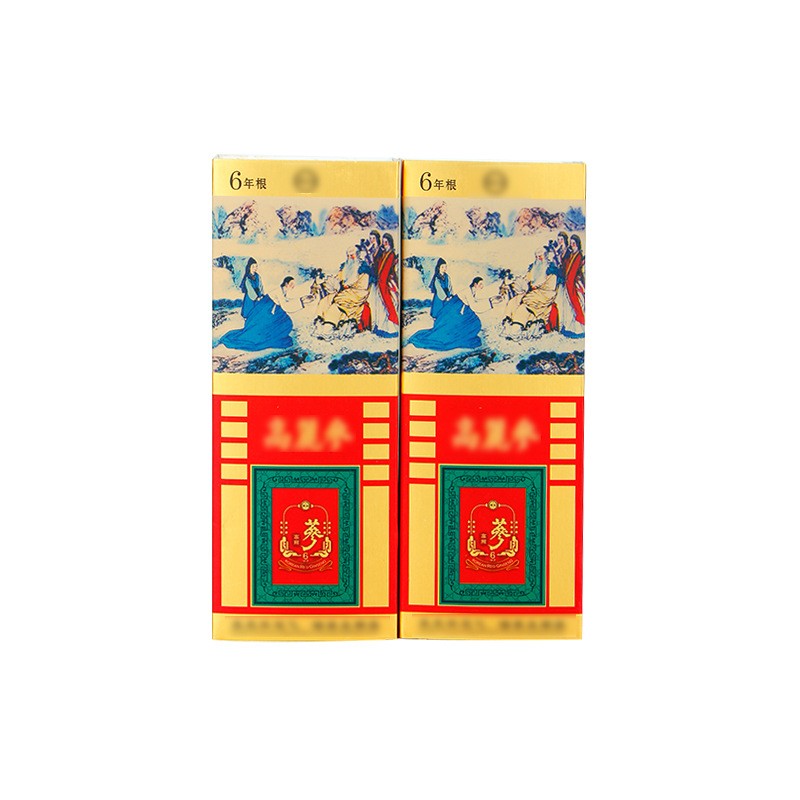 清仓（爆）包邮 6年参龄根压块红参图5