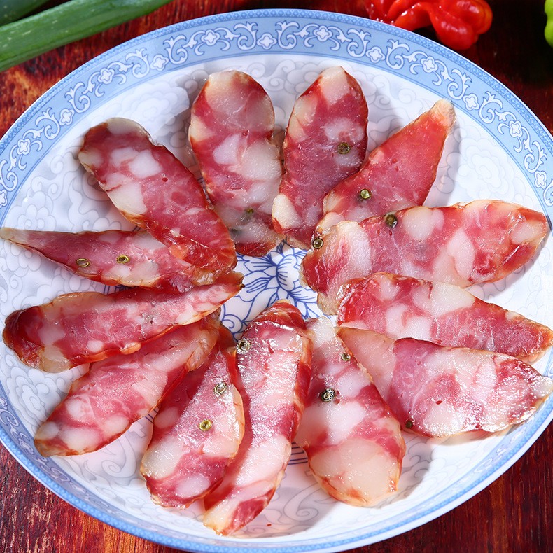 云南风干滇味香肠厂家供应腊肠四六肥瘦比农家手工土猪腊肠香肠图3
