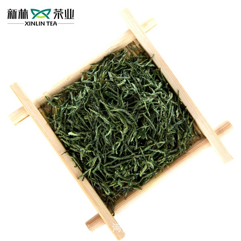 2021新茶 信阳毛尖 明前茶 新林玉露 芽茶 100g 铁盒装图3