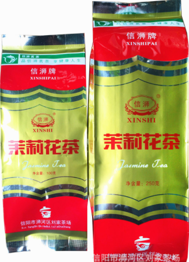 批发信浉牌茉莉花茶100克袋装 新茶 香茉莉茶叶图4