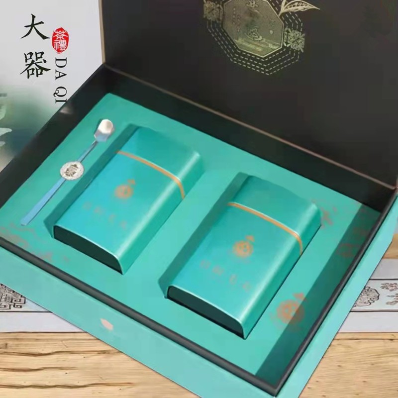 信阳毛尖2021雨前新茶礼盒装 毛尖绿茶送礼佳品 河南信阳茶叶批发图2