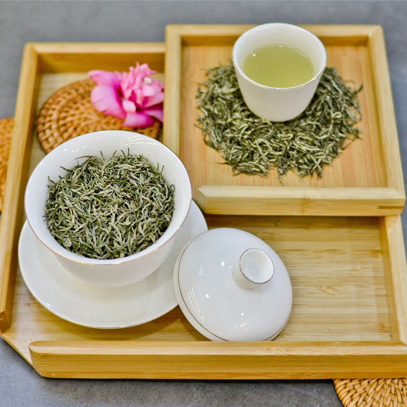 2021新茶日照绿茶 信阳毛尖雨前嫩芽 浓香型散装500g茶叶批发图3