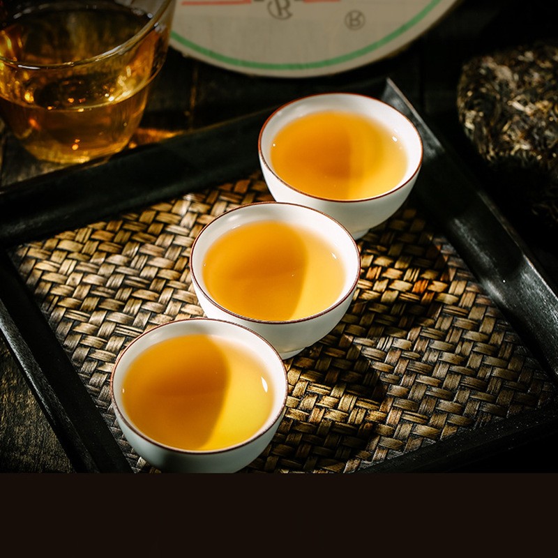 云南勐海七子饼茶 冰岛春芽老班章古树生茶 普洱茶饼茶叶批发357g图2