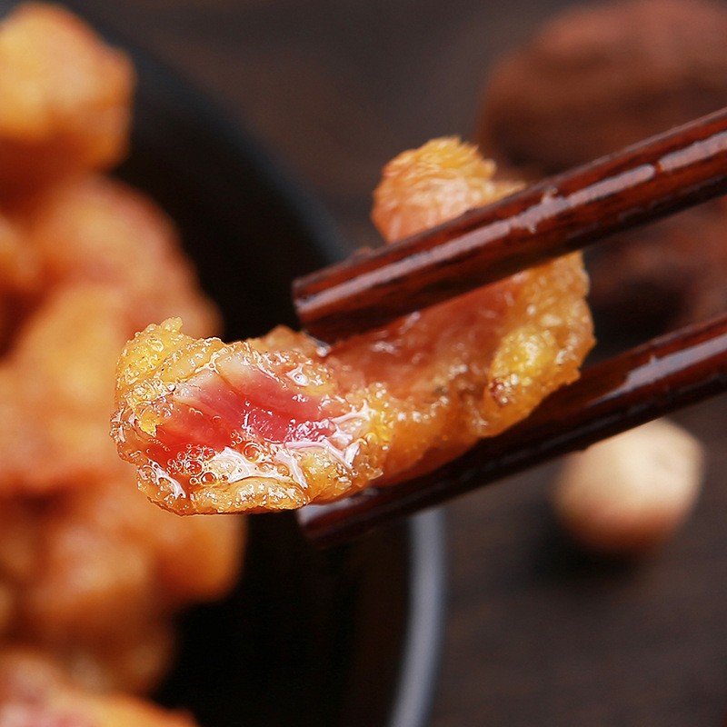 酥肉1000g包邮 纯猪肉瘦肉油炸 火锅食材散装 重庆特产小吃肉条图4