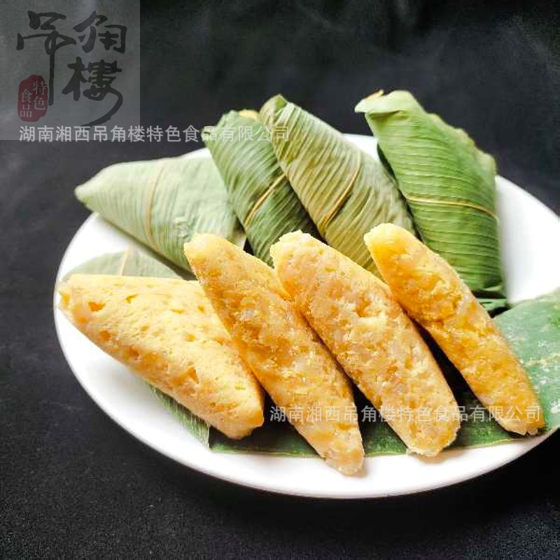 【小额批发】湖南湘西特产苞谷粑粑土家传统粗粮玉米浆粑300克/袋图3