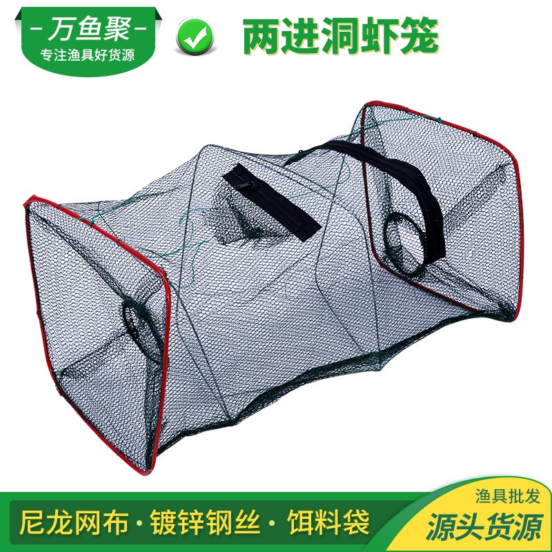 35 40 50小网眼抄网头透明白密眼网袋抄网兜手工编织渔网渔具批发图5