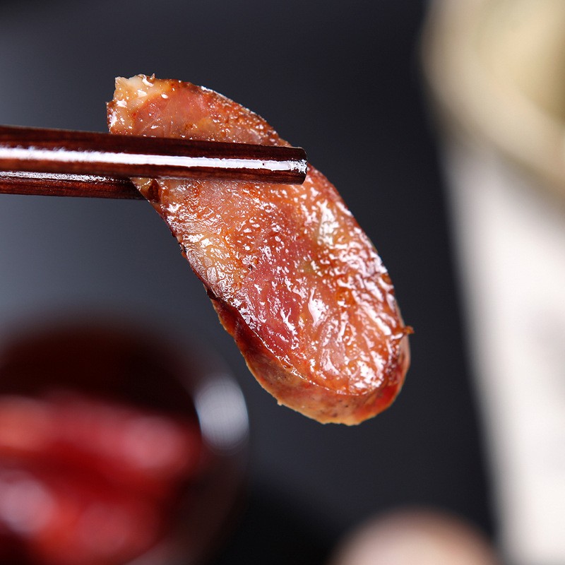 五香香肠 烟熏四川特产450g 工厂直营腊肠老腊肉 一件代发图4