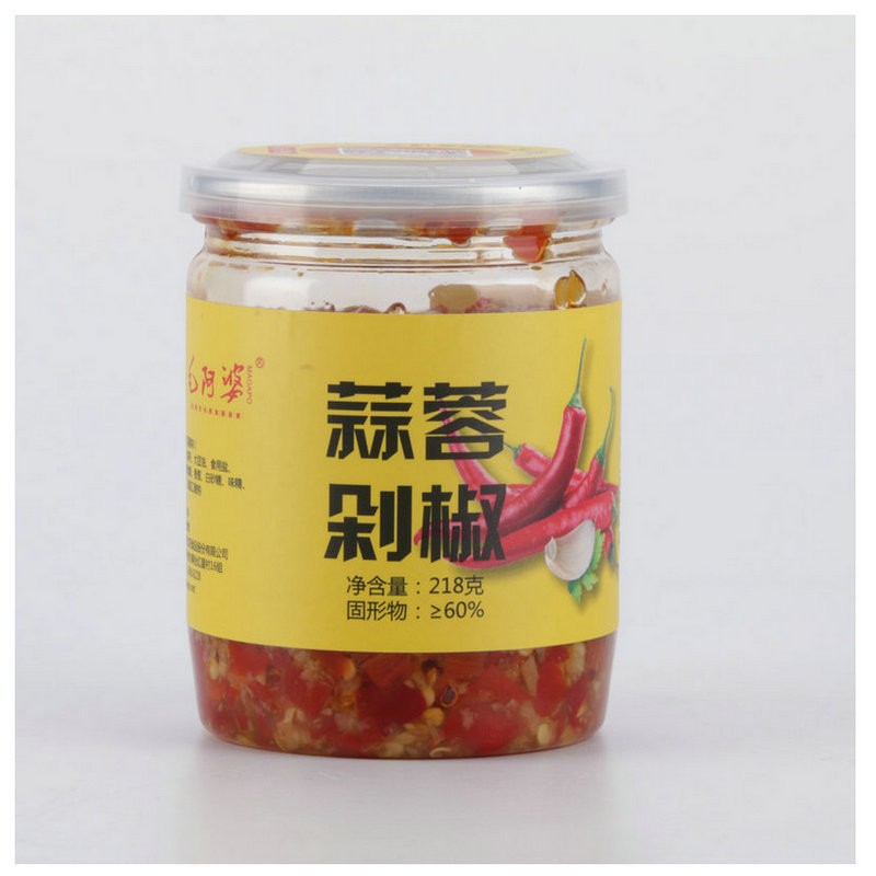 蒜蓉辣椒酱 湖南特产下饭菜装香辣剁椒酱 开胃爽口香辣蒜蓉油辣酱图5