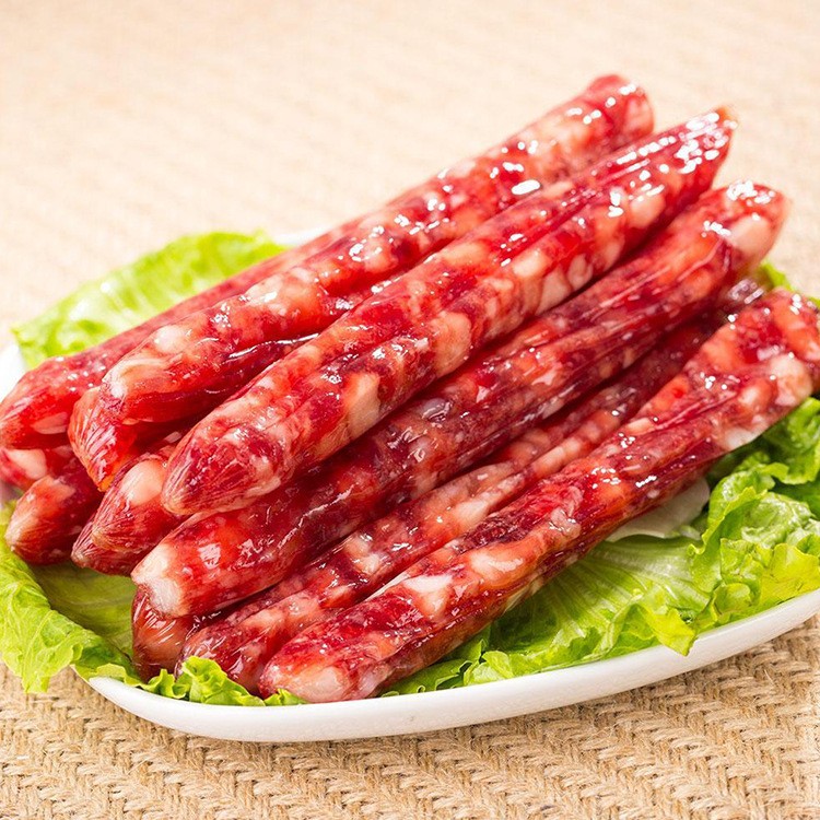 厂家批发风味腊肠广味腊肠香肠煲仔饭腊味广东特产猪肉食品图3