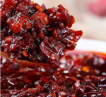 贵州特产盘县旺火炉火腿油辣椒260g/瓶图5