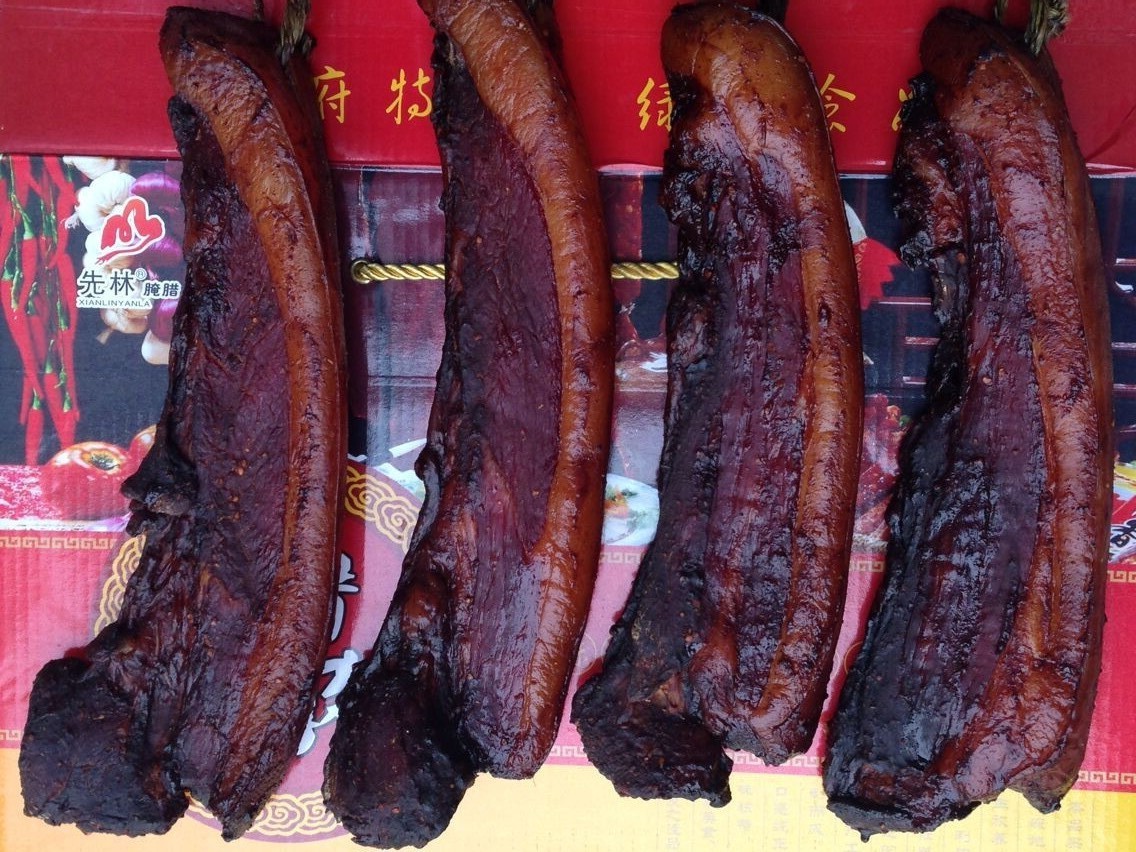 先林腊肉 四川特产 腿子酱肉 二刀酱肉 酱肉 酱香肉 来料加图3