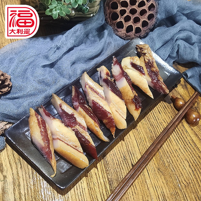 得福酱香美味广东特产五花广式腊肉 腊味煲仔饭商用散装腊肉定制图3