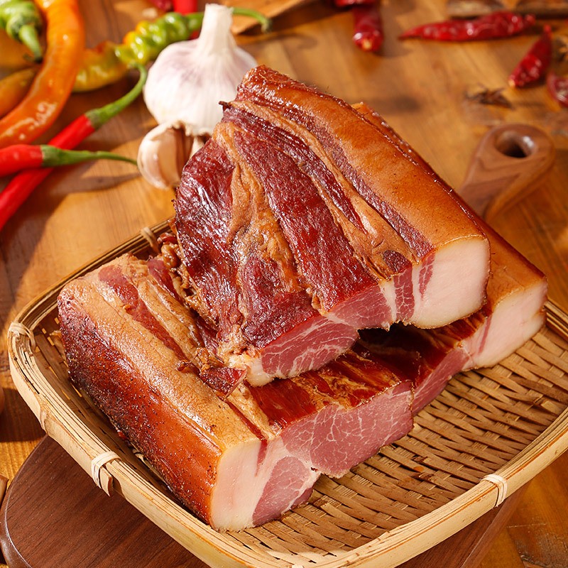腊肉湖南特产批发农家自制烟熏咸肉五花肉非四川贵州礼盒装腊肉肠图4