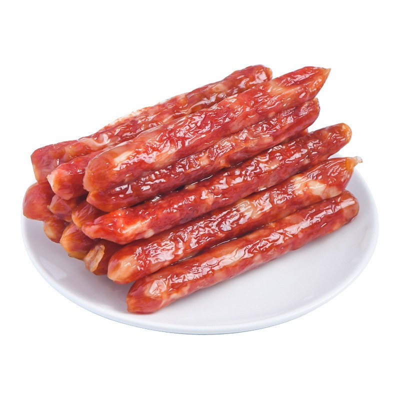 香肠厂家地摊货源江门广式香肠煲仔饭麻辣烫腊肠散装批发10斤香肠图5