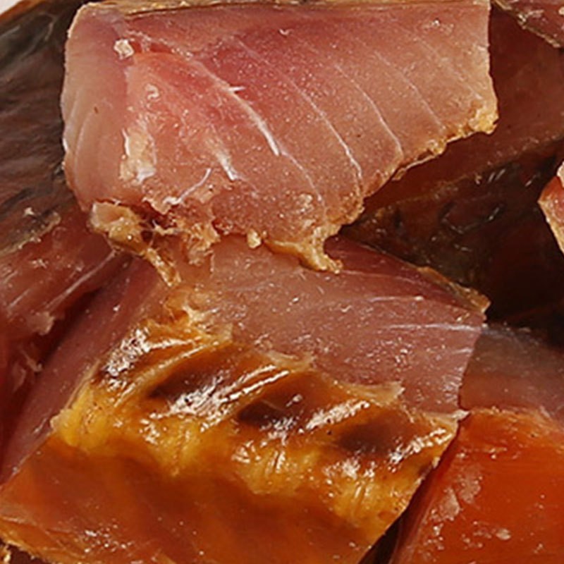湖南特产烟熏腊鱼农家自制柴火风吹草鱼干鱼肉块腊鱼块腊味鱼干货图4