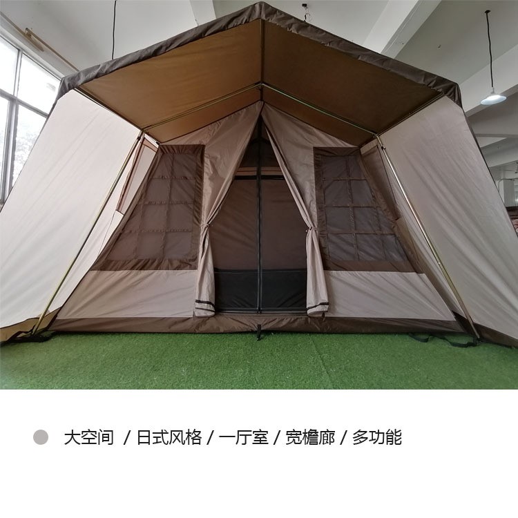 户外露营帐篷棉 工厂批发加厚防雨防晒大型户外帐篷图4