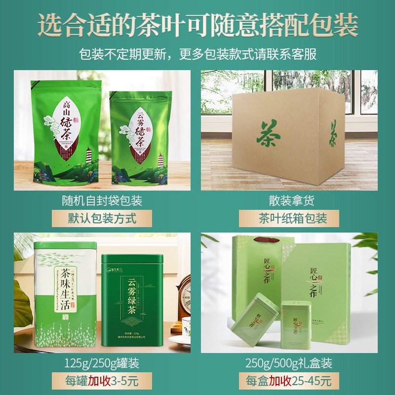 云雾绿茶浙江香茶2021新茶松阳日照浓香茶叶厂家散装批发OEM定制图4